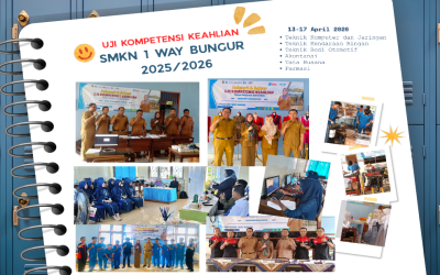 Pelaksanaan UKK 2025/2026 SMK Negeri 1 Way Bungur